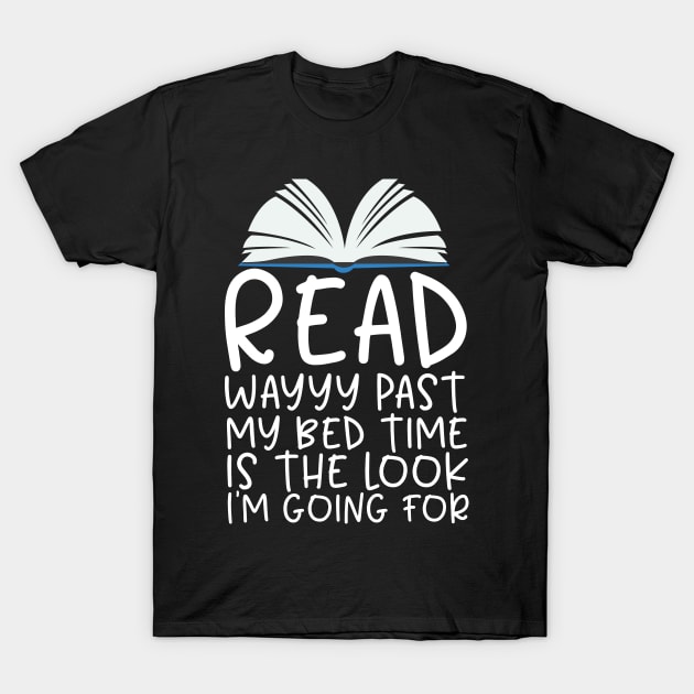 reading T-Shirt by CurlyDesigns